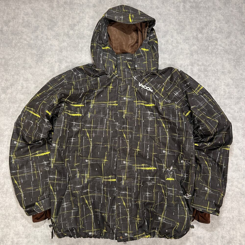 Volcom Gathering Jacket G065808 Nimbus 10K 7K Snowboard Ski Y2K Mens XL